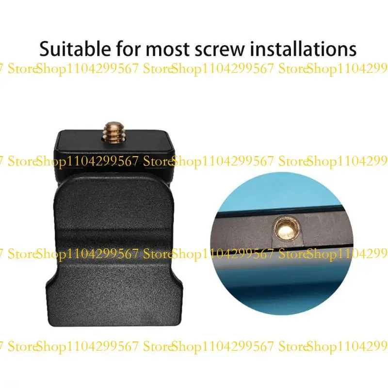 

CS1W Mini Fill Light Clip 1/4 Screw Phone Tablet Mount Holder Clamp for Photography