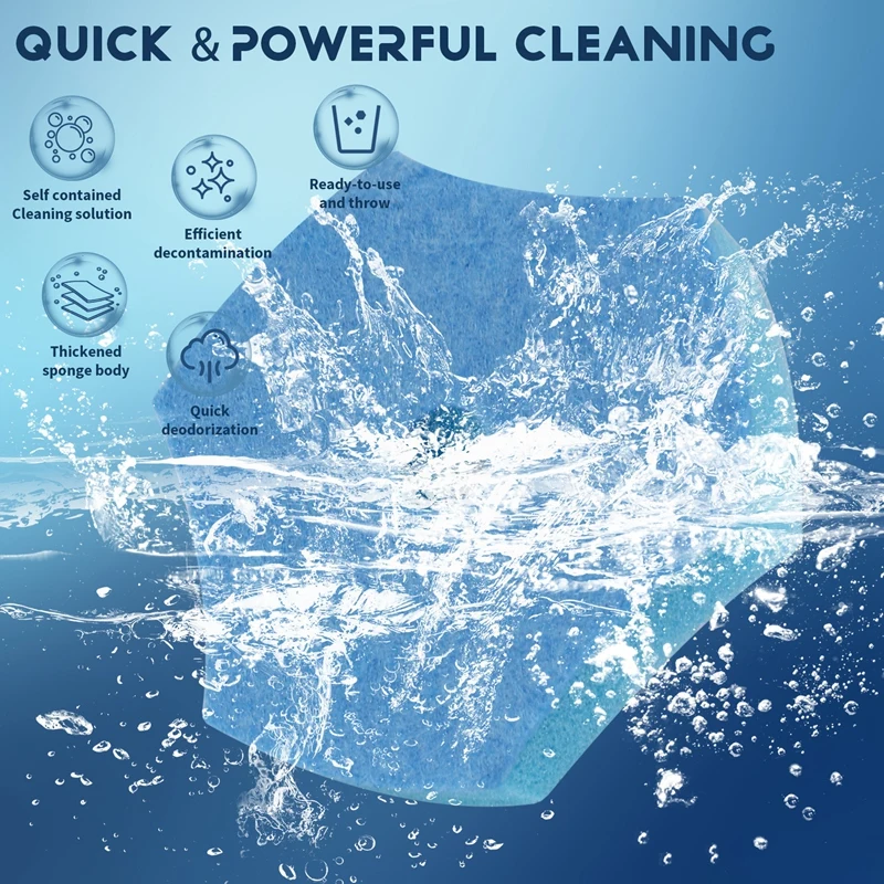 Disposable Toilet Cleaning System Disposable Toilet Flushable Refill Fresh Brush Flushable Refills - 40 Refills