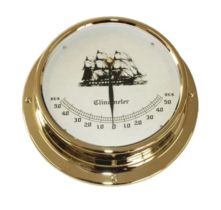 Clinometer IMPA370241 Marine Inclinometer Bell Inclinometer Copper Material Inclinometer Level