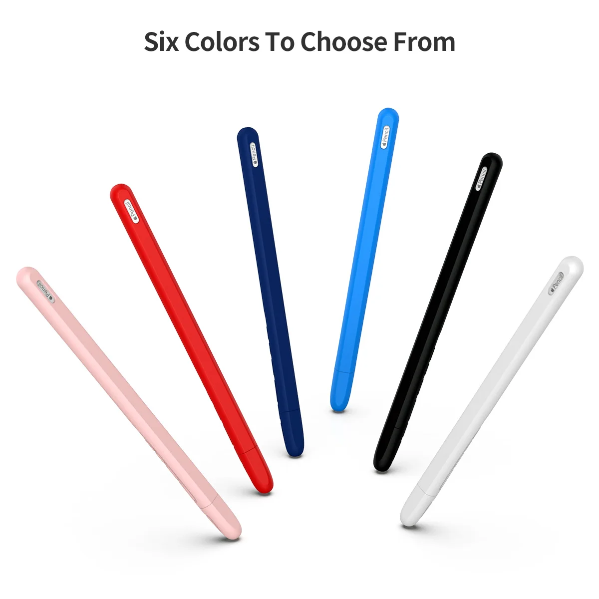 

Силиконовый чехол для Apple Pencil 2 1, универсальный красочный чехол для IPad, нескользящий силиконовый чехол с защитой от царапин