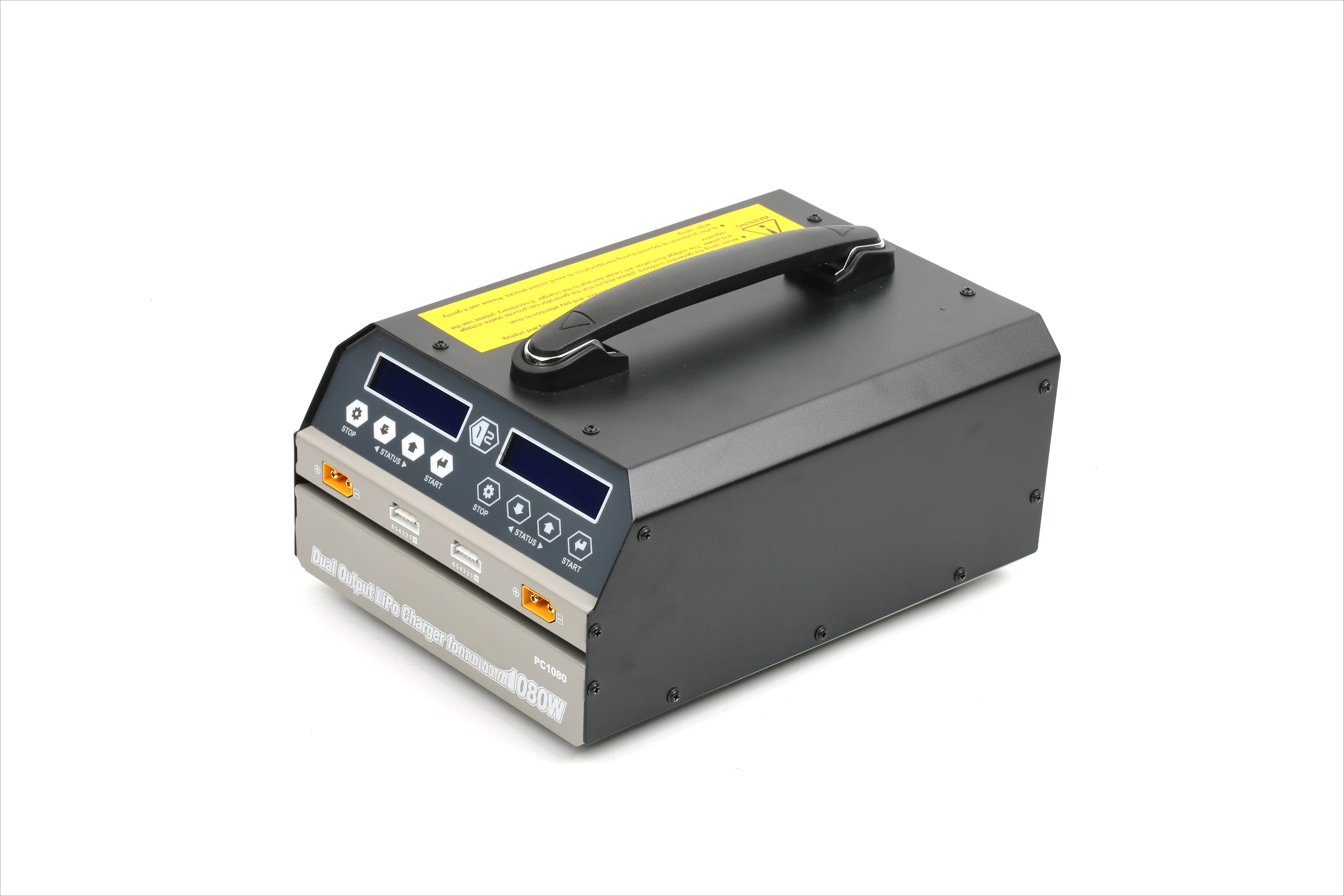 

Gold seller SKYRC PC1080 Lipo Battery Charger 1080W 20A 540W*2 Dual Channel Lithium Battery Charger for Agriculture