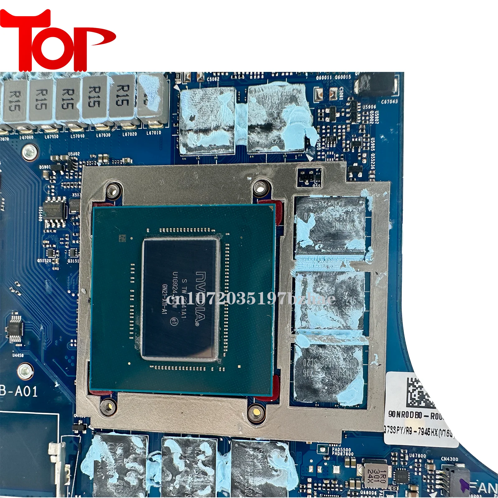 G733P Laptop Motherboard For ROG Strix G17 Gaming G733 G733PY
