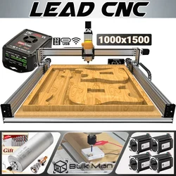 20% DI SCONTO BulkMan3D 1000x1500mm Kit completo CNC a piombo Kit completo per incisore per intaglio a 4 assi con viti a piombo aggiornate