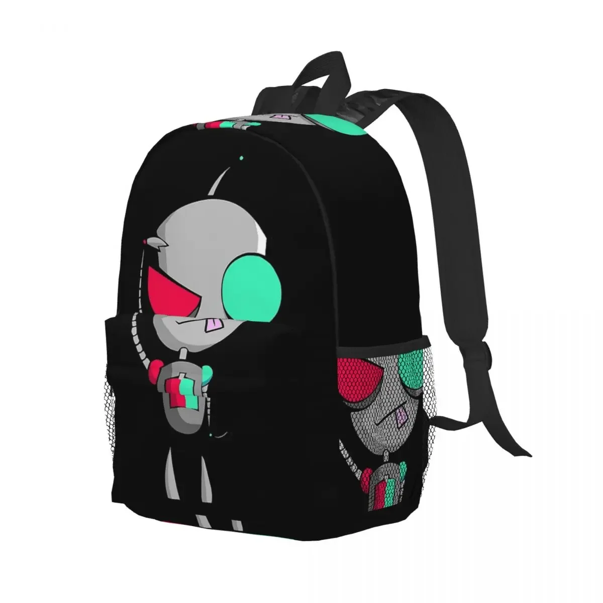 

Рюкзаки Gir Invader Zim, подростковая сумка для книг, модные детские школьные сумки, дорожный рюкзак, сумка на плечо большой вместимости