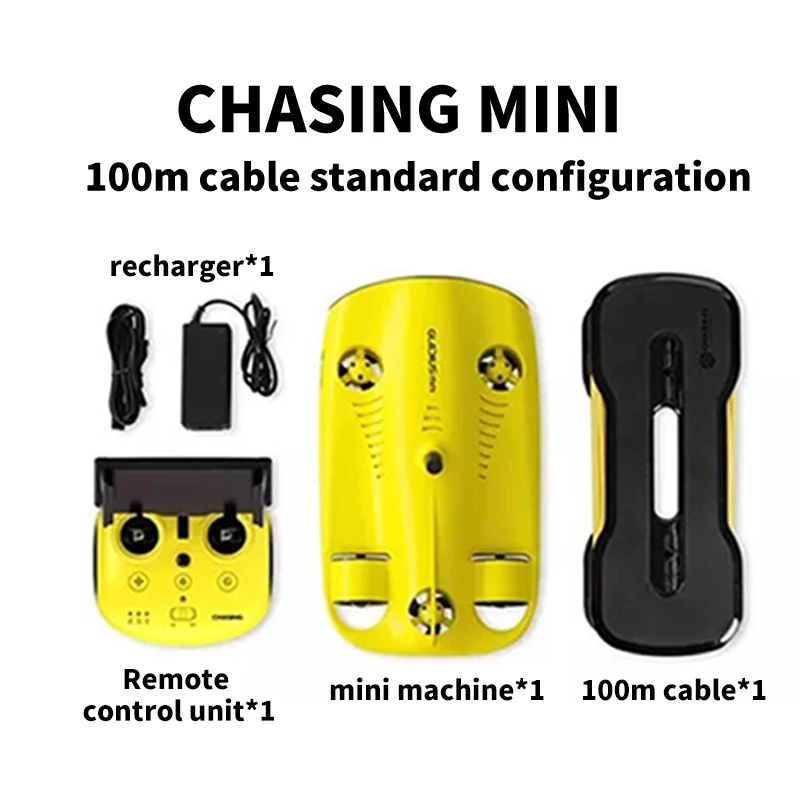 Remotely Controlled Autonomous Underwater  (AUV) 4K Image Capture with HD Camer LED Backlight for 1km Image Transmission