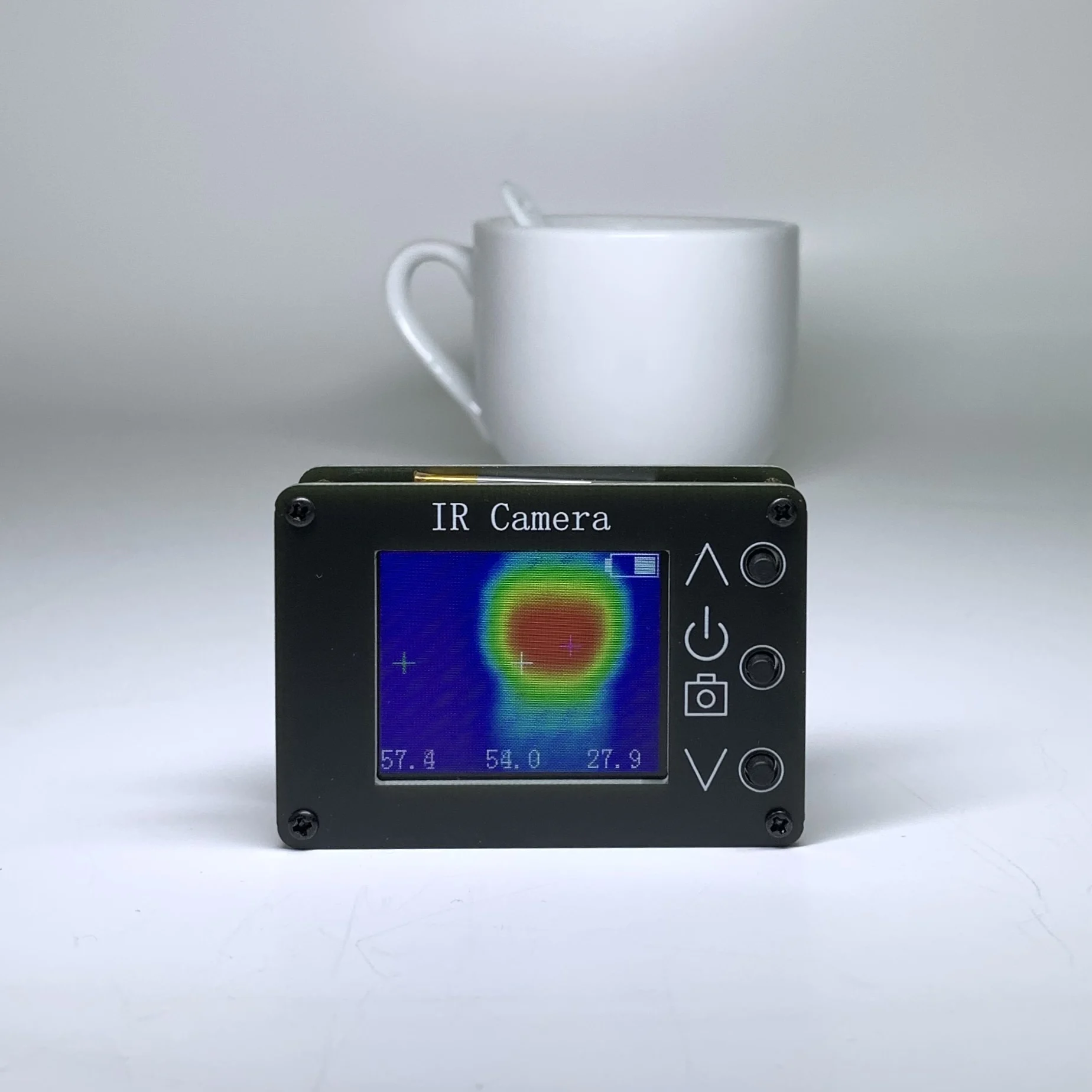Mini Infrared Thermal Imaging Camera- 32x24 Pixel Resolution Portable Temperature Detector Gun with -40℃ to 300℃ Range Type-C