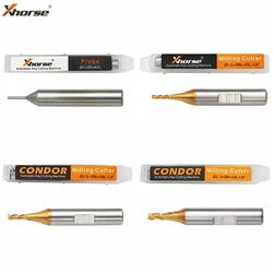 1.0mm 1.5mm 2.0mm 2.5mm 밀링 커터 프로브 Xhorse CONDOR XC 미니 플러스 XC-007 돌고래 XP-005 XP-007 키 커팅 머신