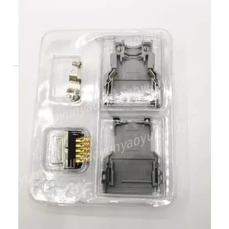 SCSI20P Female Soldering Type Snap Type Gold Plated Servo Encoder Plug 20 Pins SCSI Connector