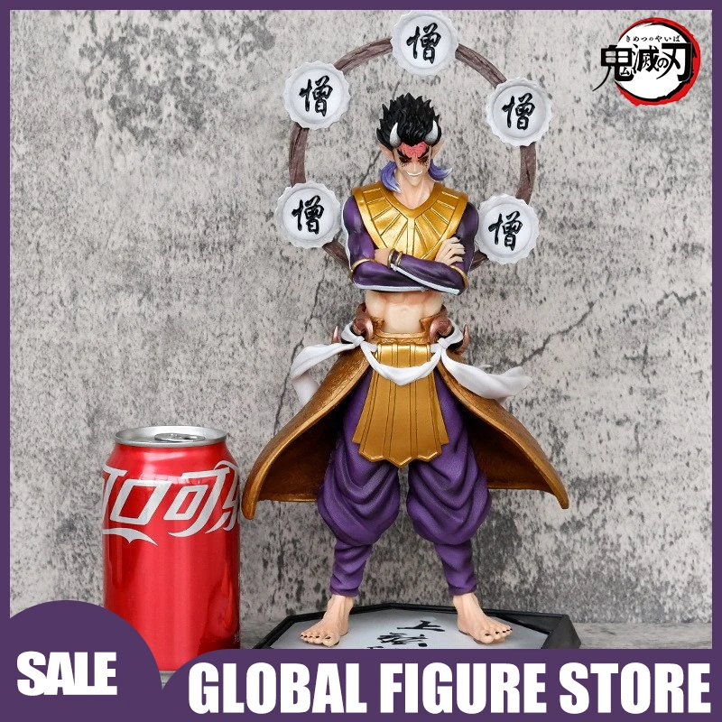 

31cm Demon Slayer Upper Moon Hatengu Zohakuten Figure Standing Pose Resonance Series Statue Model Decoration Gift Toys for Kids