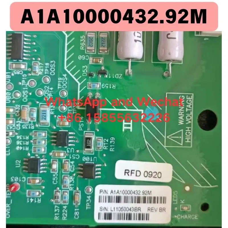 

A1A10000432.92M High voltage frequency converter power unit drive board Functional test OK Fast delivery