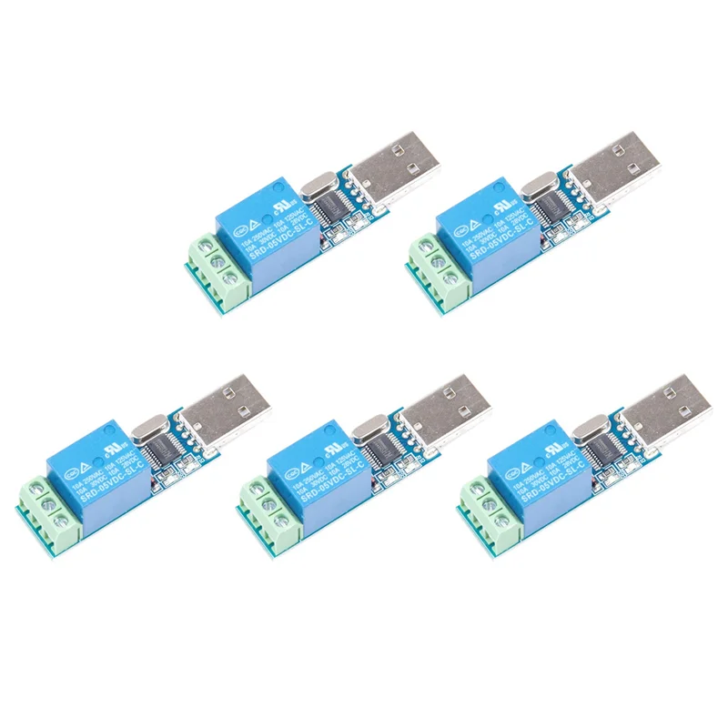

AS95-5X USB-релейный модуль USB-умный переключатель управления USB-переключатель для электронного преобразователя типа LCUS-1