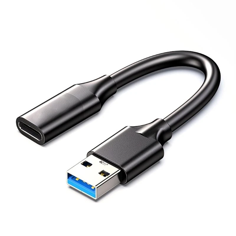 DXAB USB 3.2 ذكر إلى كبل محول الإناث C لنقل البيانات السريعة 10 جيجابت في الثانية