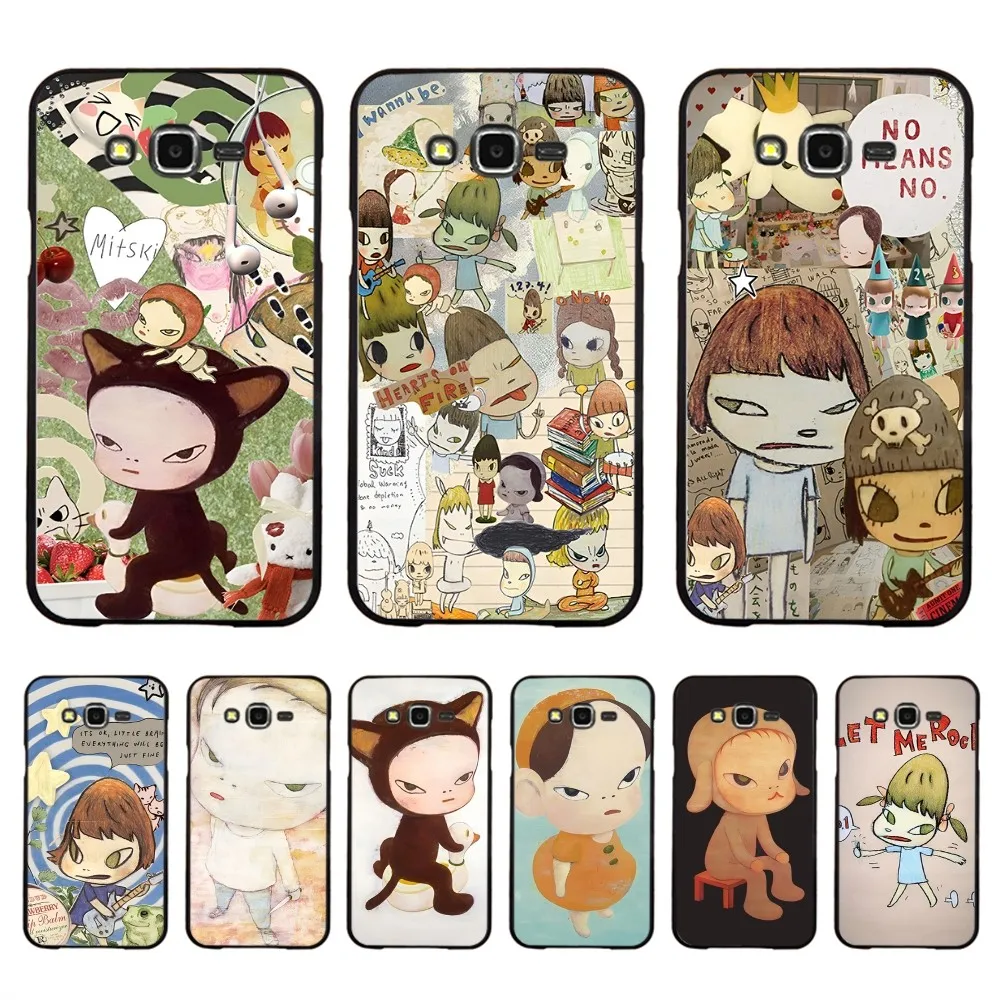 Y-Yoshitomo Girl NaraS Phone Case For Samsung J 7 Plus 7core J7 Neo J6 Plus Prime J6 J4 J5 Mobile Cover