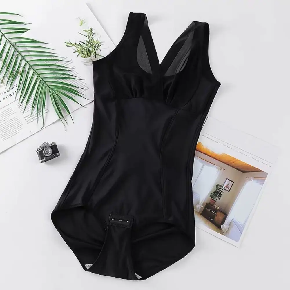 

Mesh Thin Tummy Control Jumpsuits Shapers Belly Contracting Women Slimming Shapewear Seamless Underwear Postpartum Bodysuit