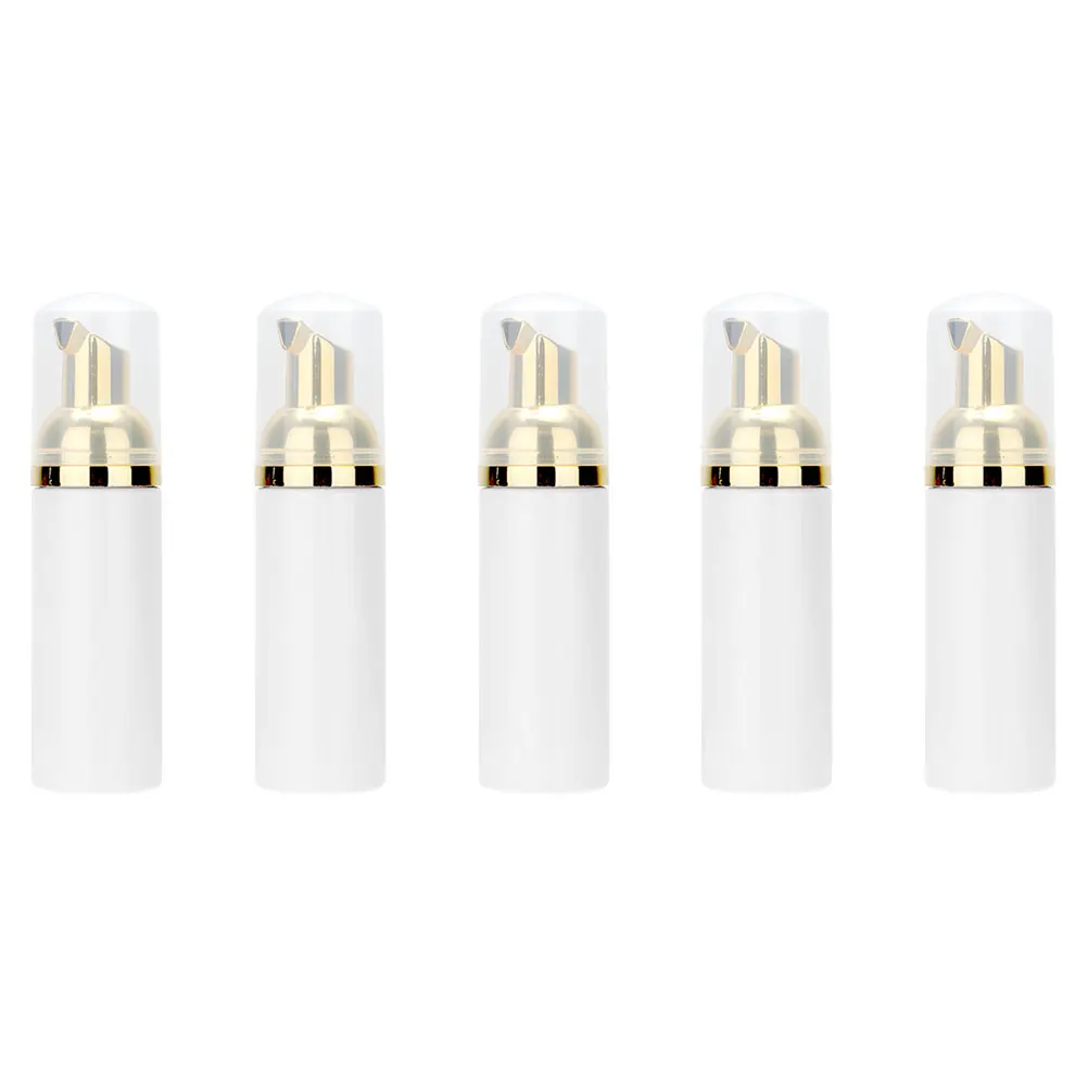 

5Pcs 60ml Foaming Soap Dispenser Empty Travel Bottles Shampoo Conditioner Body Wash Hand Container Container