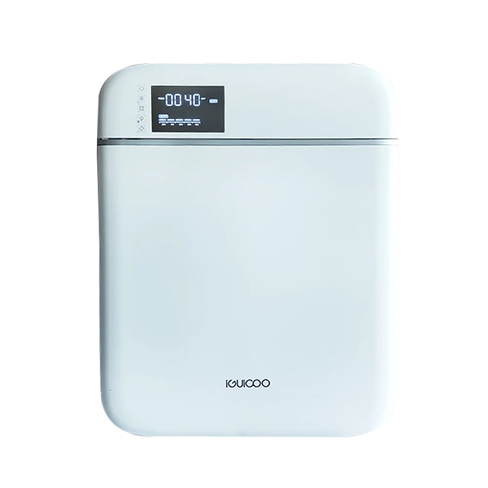 Low Noise Ductless Wall-mounted Unidirectional Ventilator with LCD Controller for Office Bedroom