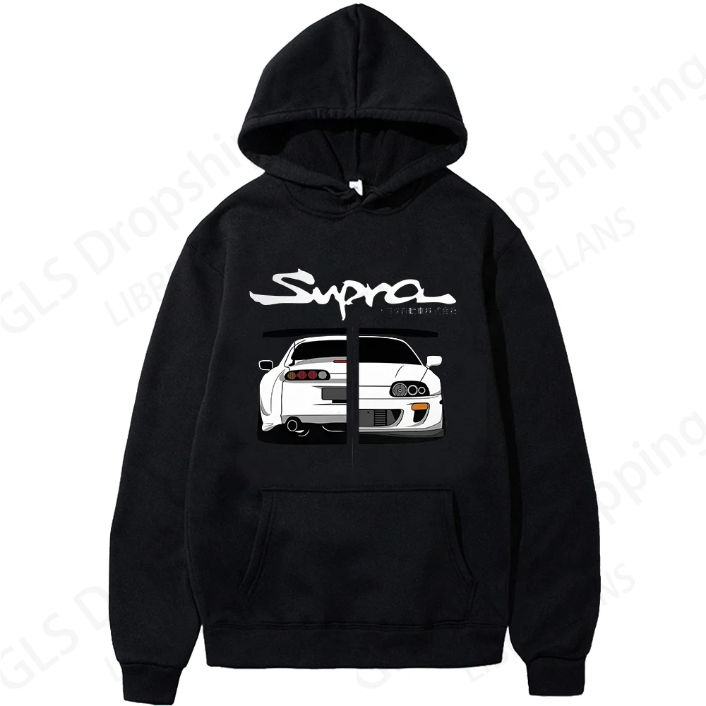 

Initial D Supra Hoodies Men Women Fashion Hoodie Japanese Anime Sweats Women Sweatshirt Coats Pullovers Sudaderas Boy Clothes