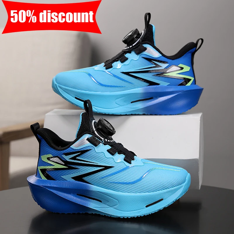 

Childrens Jogging Shoes Anti Slip Breathable Lightweight School Training Sports Shoes Boys Girls Daily Walking Casual Mesh Shoes