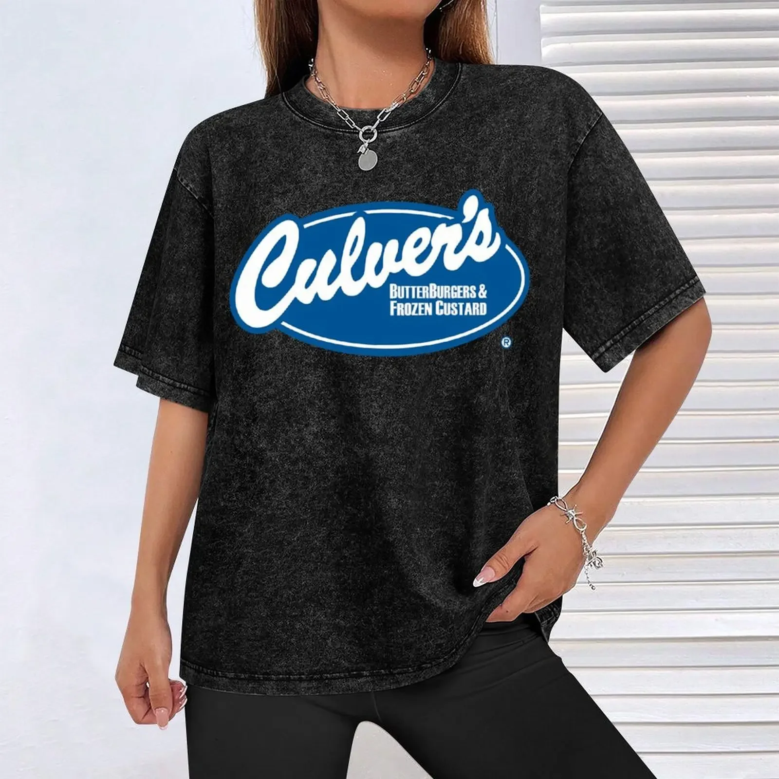 تي شيرت بشعار كولفر الأصلي بشعار البطاطس المقلية تي شيرت مقاس كبير قمصان جرافيك مخصصة ملابس علوية لطيفة للرجال #4