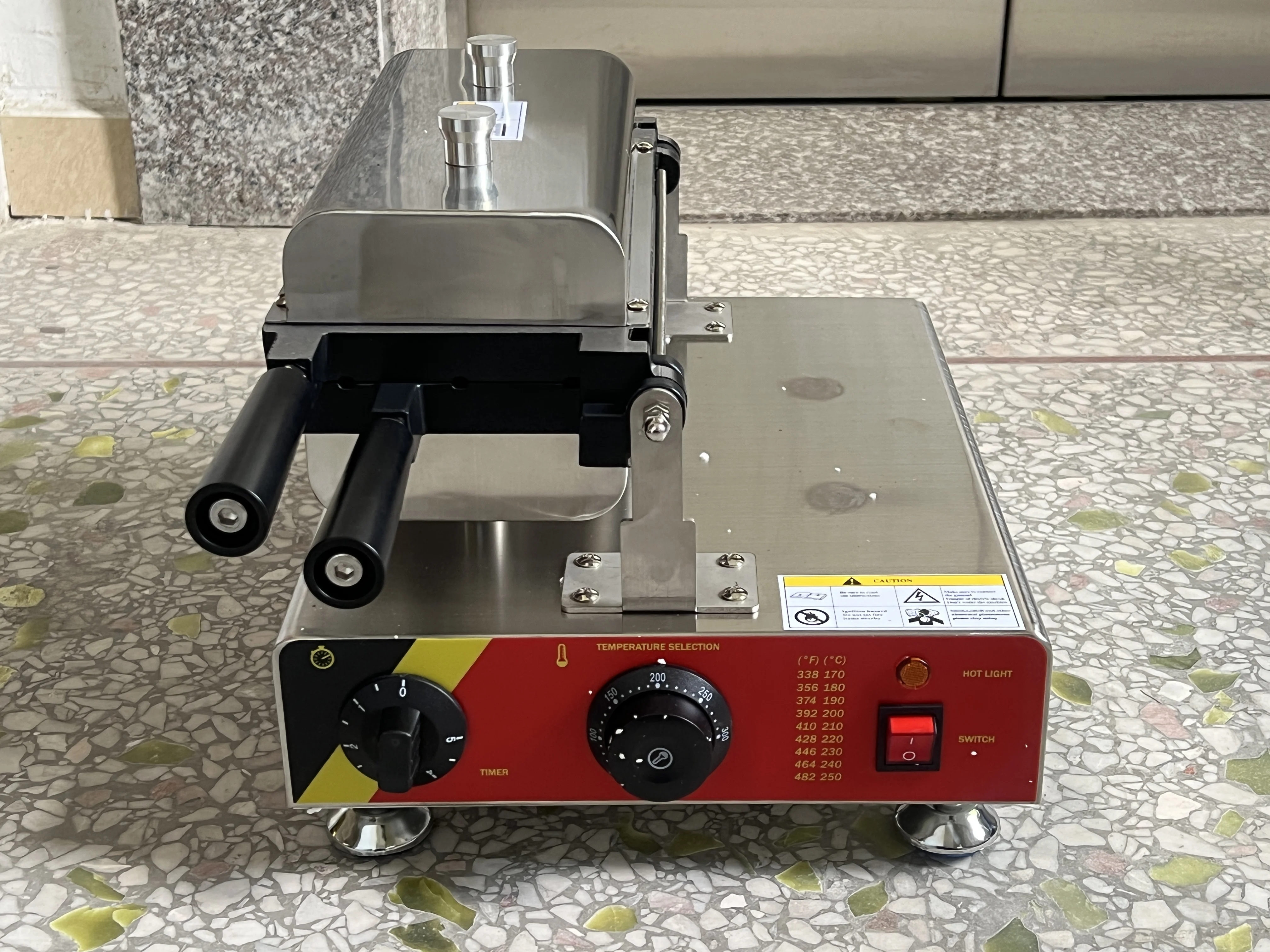 Электрическая вафельница на палочке, 21 отверстий, форма кошачьего когтя, коммерческая вафельница высокого качества с шариками-осьминогами, шариками для десерта