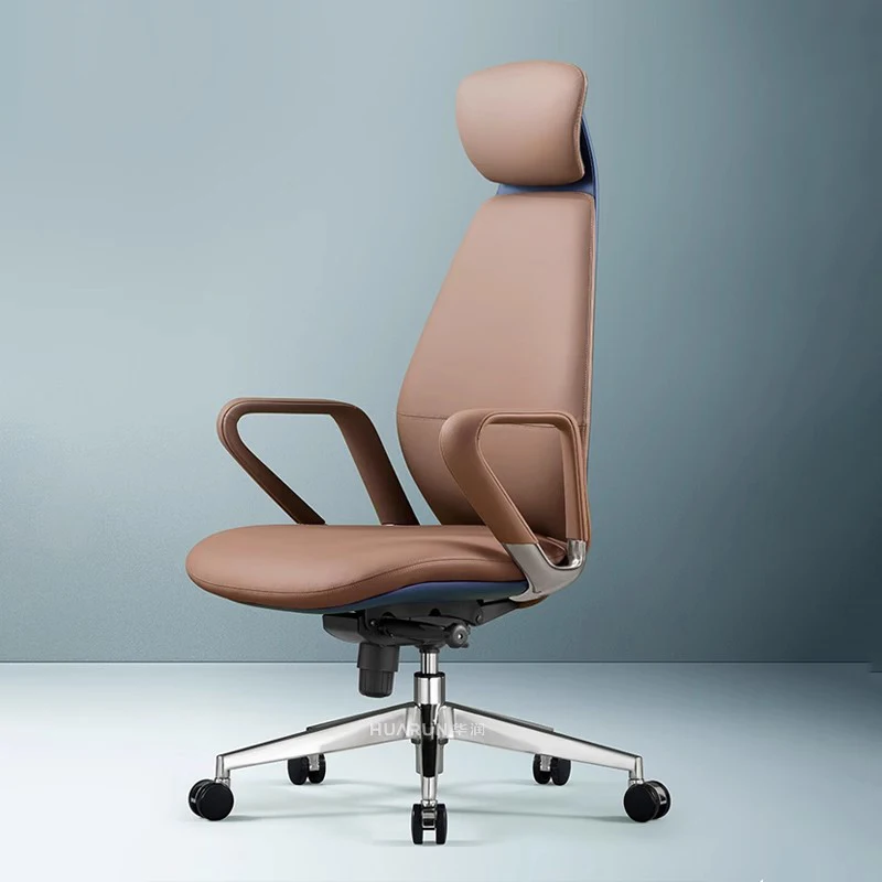 Vanity Leather Office Chair Playseat Modern Designer Cushion Bedroom Office Chair Nordic Comfortable Taburete Trendy Furniture