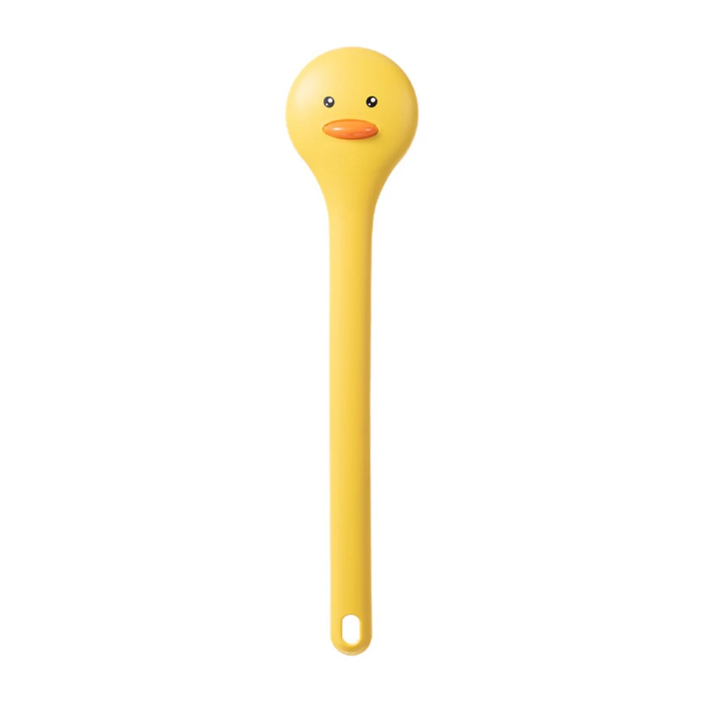 

Plastic Shower Brush Soft Bristles Back Scrub Bath Long Handle Duck Wall Mount PP Body Cleansing Tool Bathing Brush