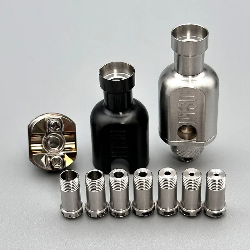 خزان جسر vape Style NTSU RBA مع 7 قطع دبابيس هواء 1.0 / 1.2 / 1.5 / 2.0 / 2.5 / 3.0 / 3.5 / 4.0 مم لخزان SXK Billet/BB/Boro