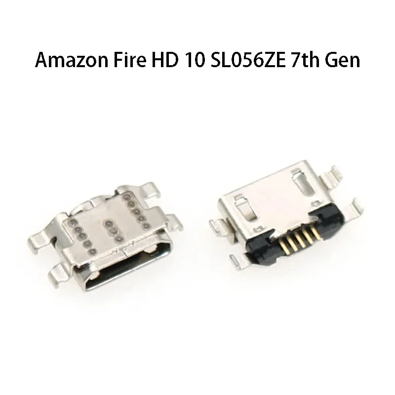 1 Stück USB Typ-C 5-Pin Ladeanschluss für Amazon Kindle Fire SL056ZE 7. Generation, Mobiles Zubehör, USB-Ladebuchse – Detail 2