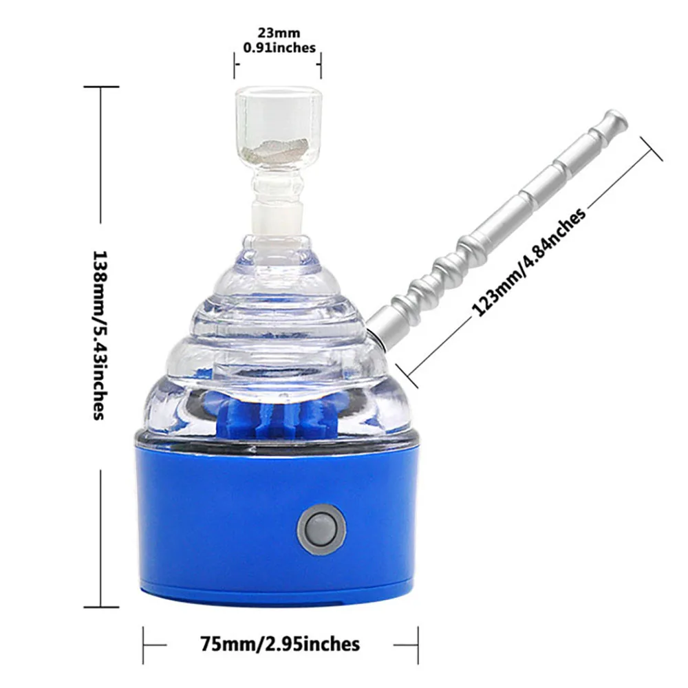DEOUNY Portable Smoke Infuser Handheld Indoor Cold Smoking Gun Cocktail Smoking Kit Tube Food Cold Smoke Generator for Cocktail