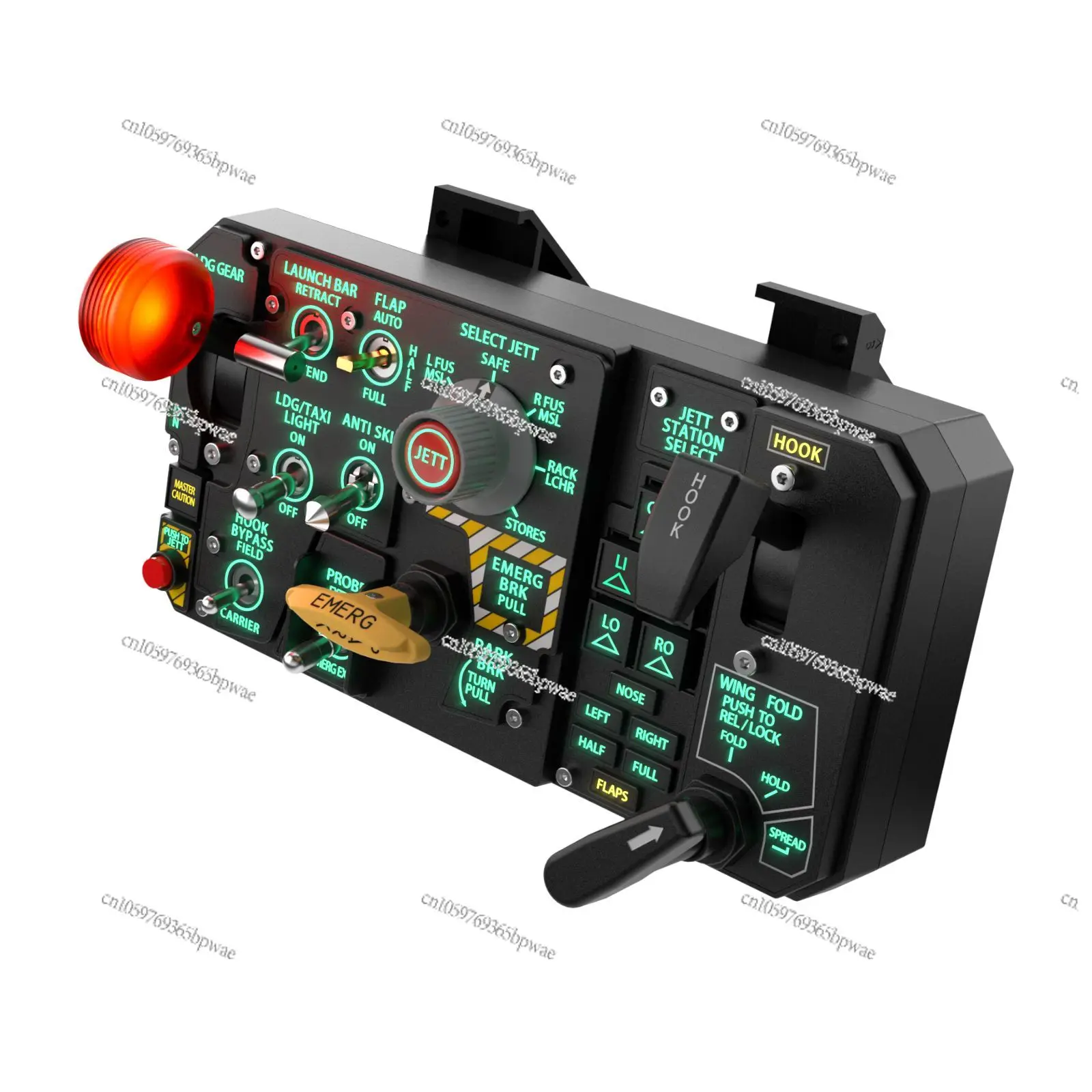 

Yisheng Dcs Mip Front Panel Analog Flight Peripheral F16 F15 F18