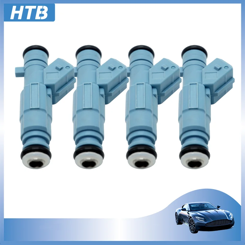 4 Pcs New 0280156139 Gas Petrol Fuel Injector For Peugeot 206 207 307CC RC For Citroen C4 2003-2010 2.0 16V 1984F3 0 280 156 139