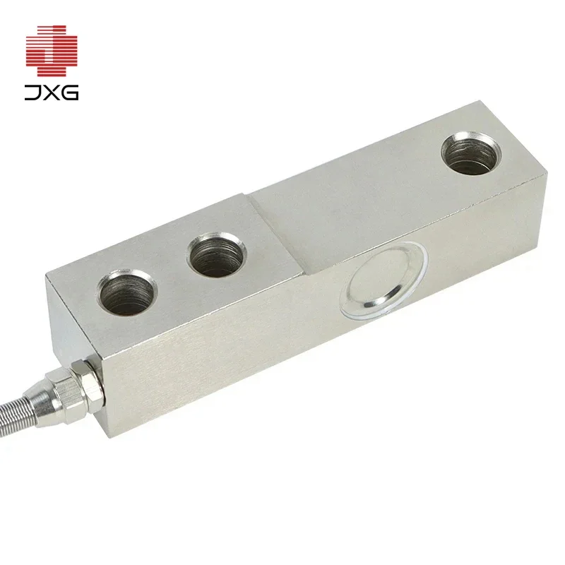 Single Point Beam Load Cell, Bellow Type Force Sensor for Weighing Scales Stainless Steel and Alloy Structure Range: 10KG-10T