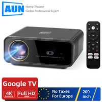 AUN U001 Projector Genuine Android 11 TV Full HD 1920x1080P 4K Decode WIFI Movie Theater 3D Electric Focus Smart LED Home Cinema