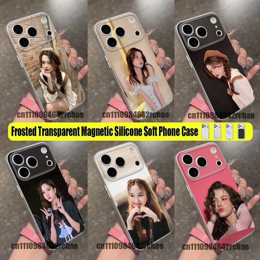 For Freen Sarocha Becky Armstrong FreenBecky Phone Case For iPhone 15 16 12 14 13 17 11 Mini Plus Pro Max For Magsafe Magnetic
