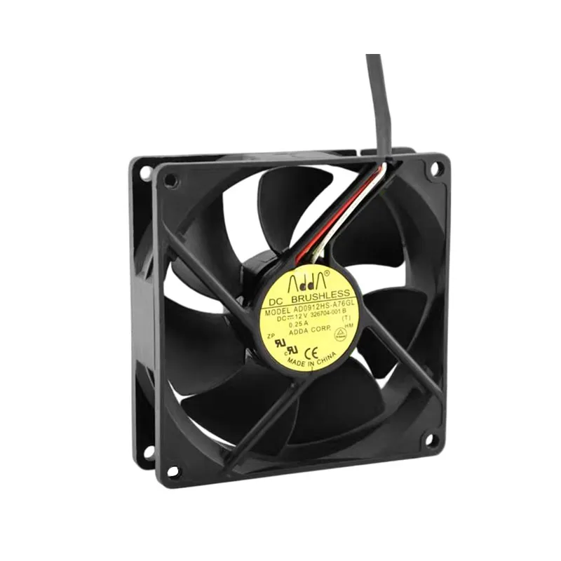 

NEW ORIGINAL AD0912HS-A76GL 12V 0.25A 9025 90x25mm COOLING FAN RADIATOR