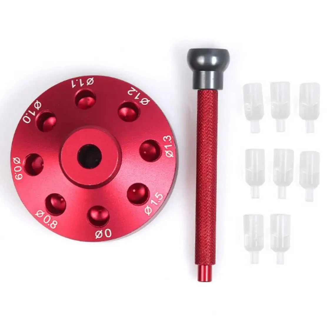 High Precision Watch Hands Fitting Tool Setting Press Presser Setter Watch Repair Install Tools Watchmaker 8 size push Pusher