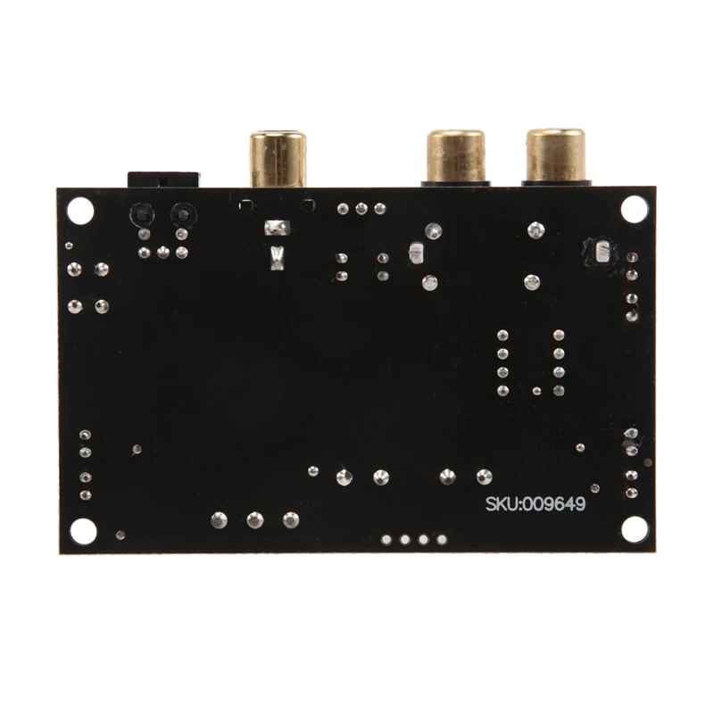 1 peça cs8416 cs4398 interface digital dac placa decodificadora 192k spdif fibra óptica coaxial para aux para amplificador tv
