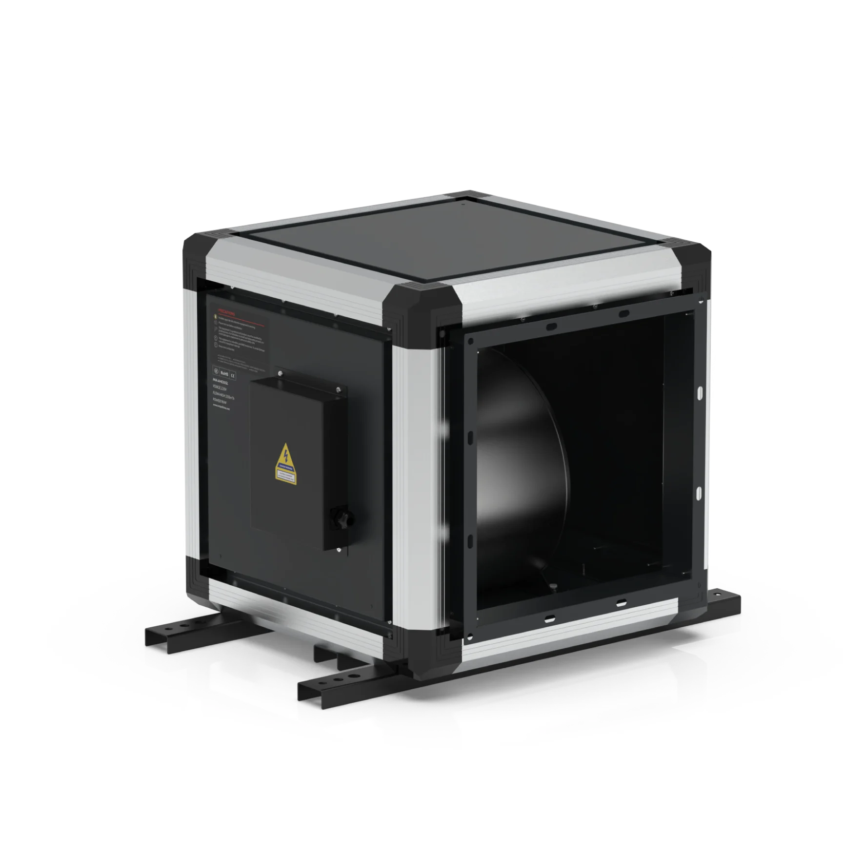 380V AC motor 2500 cubic meters/h cabinet centrifugal HVAC ventilation fan for smoking exhaust