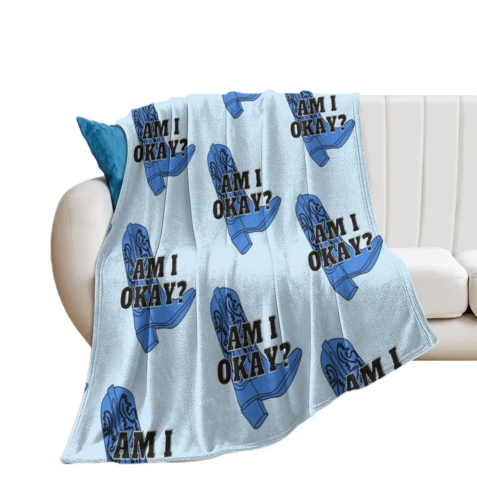 

Megan Moroney- Am I Okay Throw Blanket Luxury Thicken Comforter Blankets