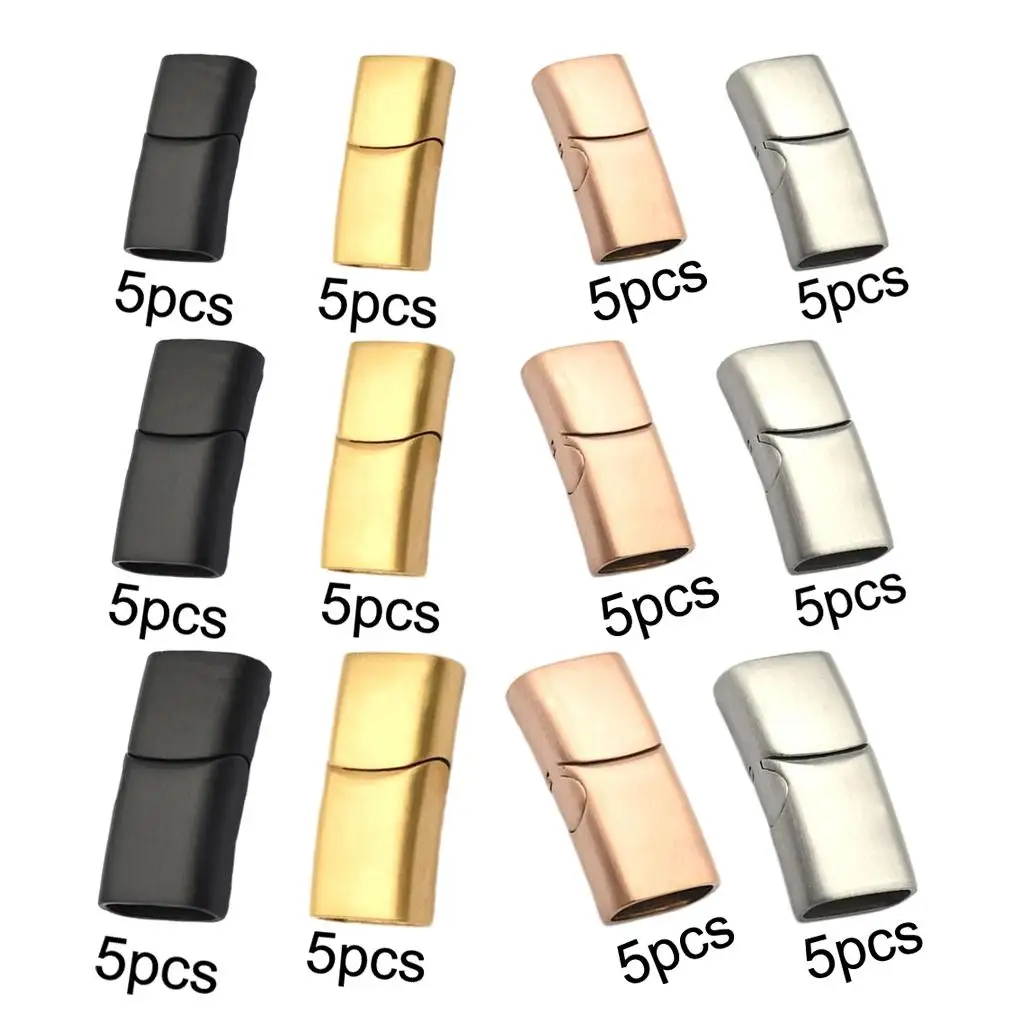 5pcs/set Magnetic Jewelry Making Findings Clasps Shoelace Buckle Accessories
