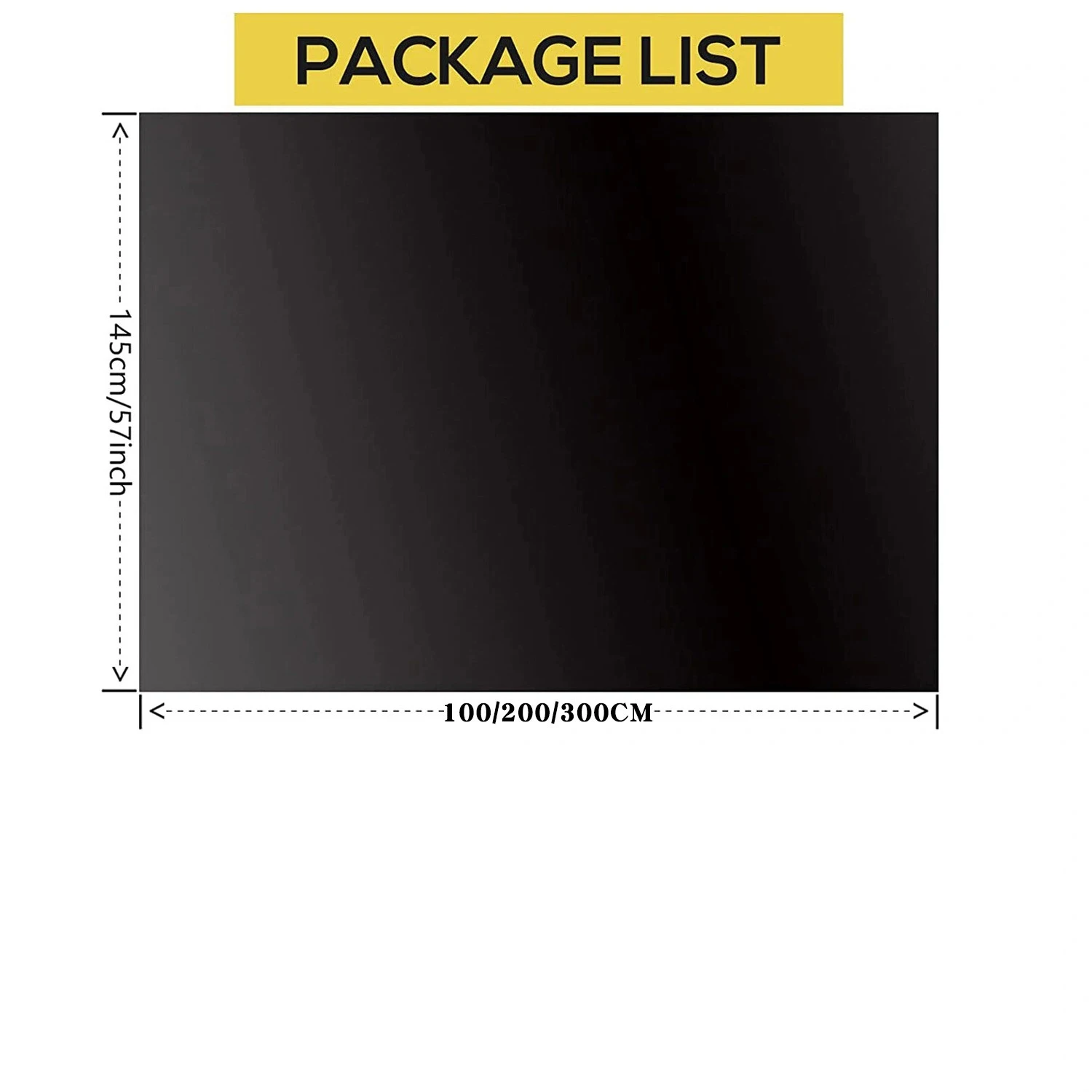 100 Blackout Darkest House Blackout Window Privacy Film Tint Anti Look Cover Glazen Raamdoek Auto Stickers Lichte Blok Sticker 100% Verduisterend Privacyraamfolie, Anti-blik, Glasbedekking, Raamdoek,