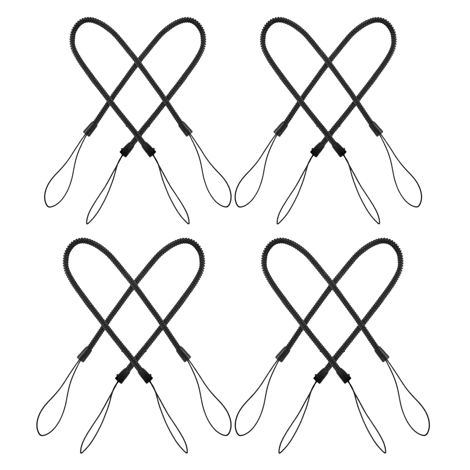 

8Pcs Stylus Pen Anti-Lost Retractable Elastic Lanyard Stretch Strap for Tablet Drawing Touch Pens Retractable Pen Holders