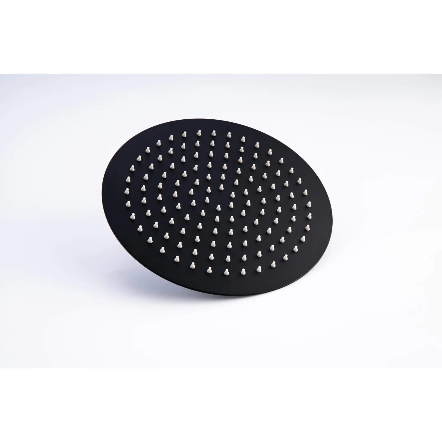 Rain Shower Head - High Flow Round Rainfall Showerhead - Waterfall Full Body Coverage - Universal Ceiling or Wall Mount 16 Inch