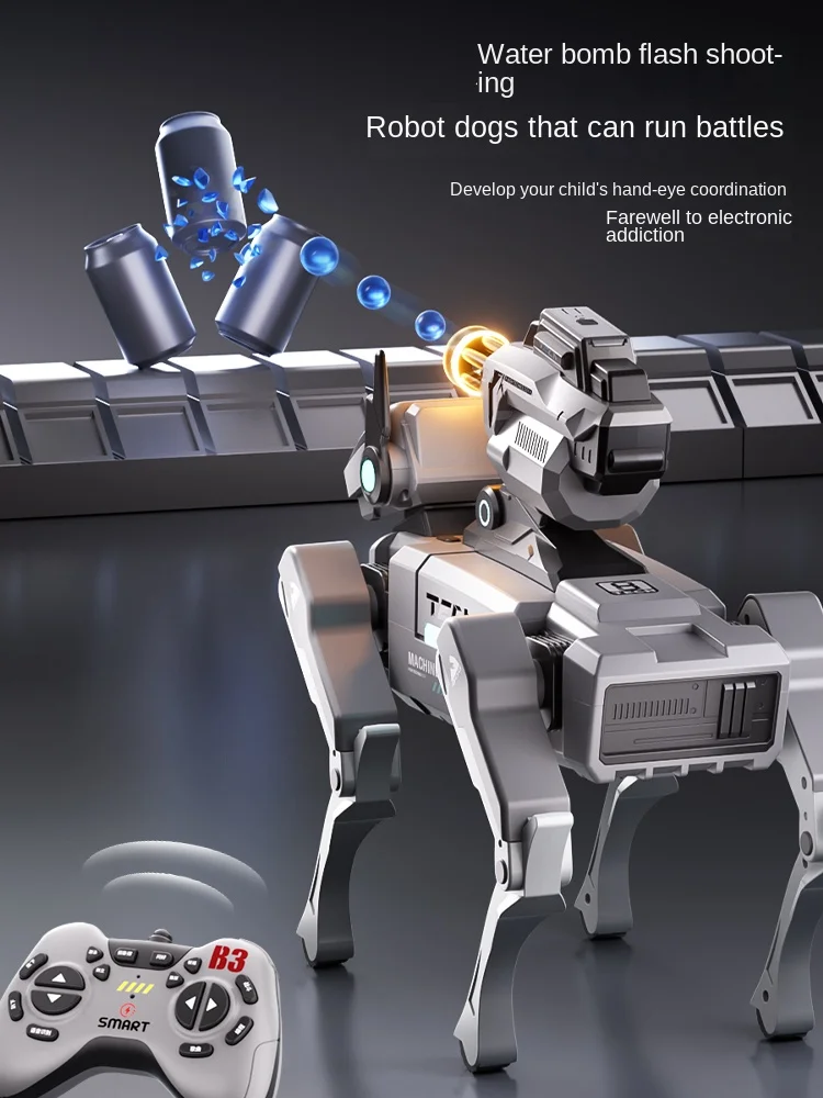 Controle com motor sem escova 10km material-presente de aniversário infantil 2025 novo robô ai brinquedo para cachorro remoto