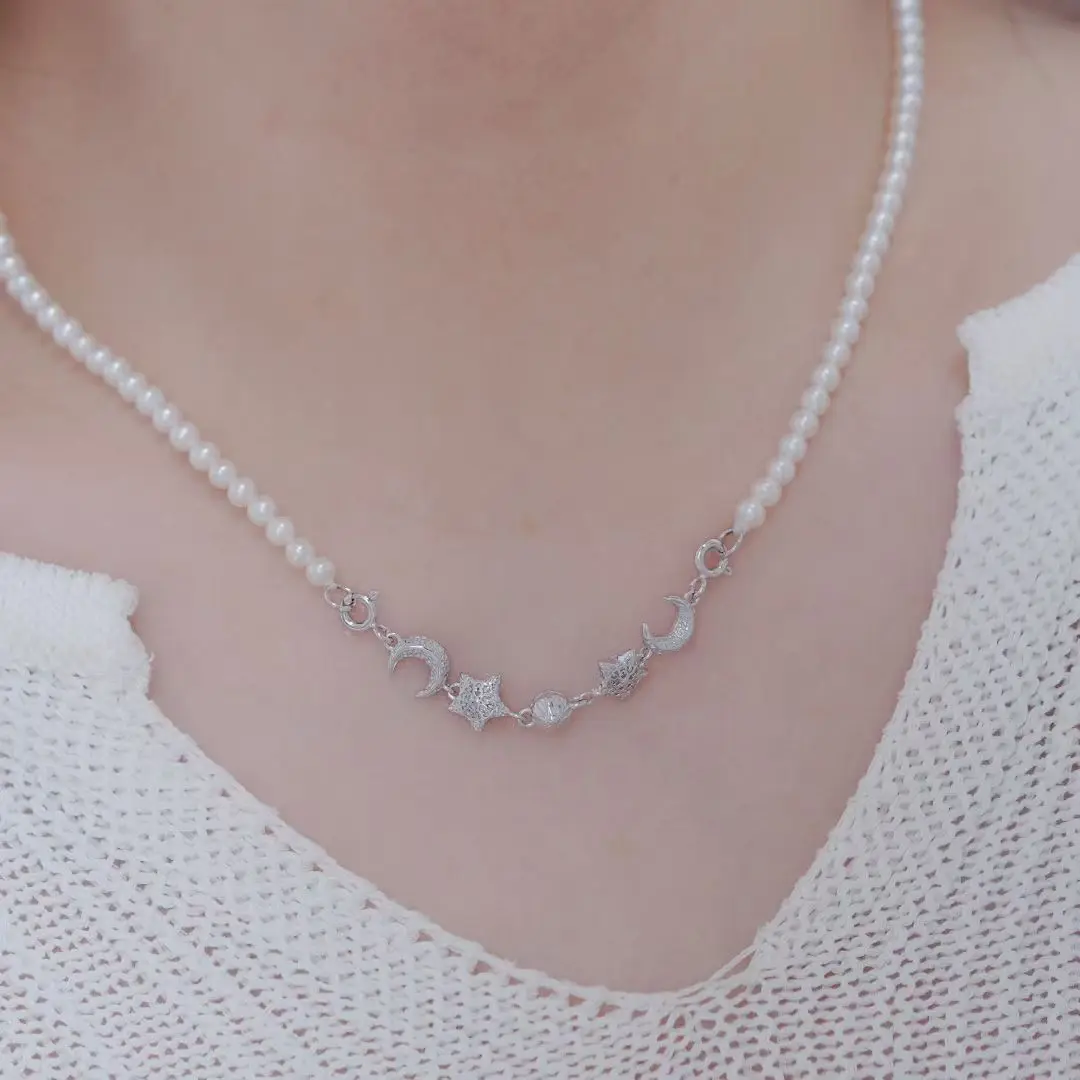 Wholesale Hot 925 Sterling Silver Necklace Bracelet Clasps and Hooks Jewelry Accessory Parts Settings for 3-10mm Pearls 3pcs/lot