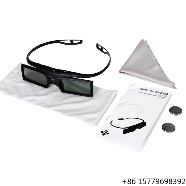

Active Shutter 3D Glasses for Projector TV with /BT/Smart Control PC Material High Quality