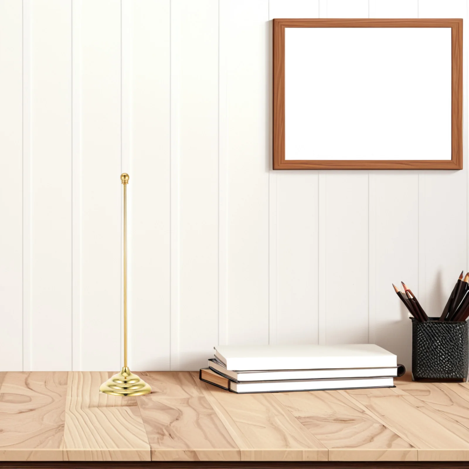 Металлический держатель флагштока, железная настольная подставка для флага для офиса, конференц-зала, внутренняя настольная подставка для флага, монтажный кронштейн