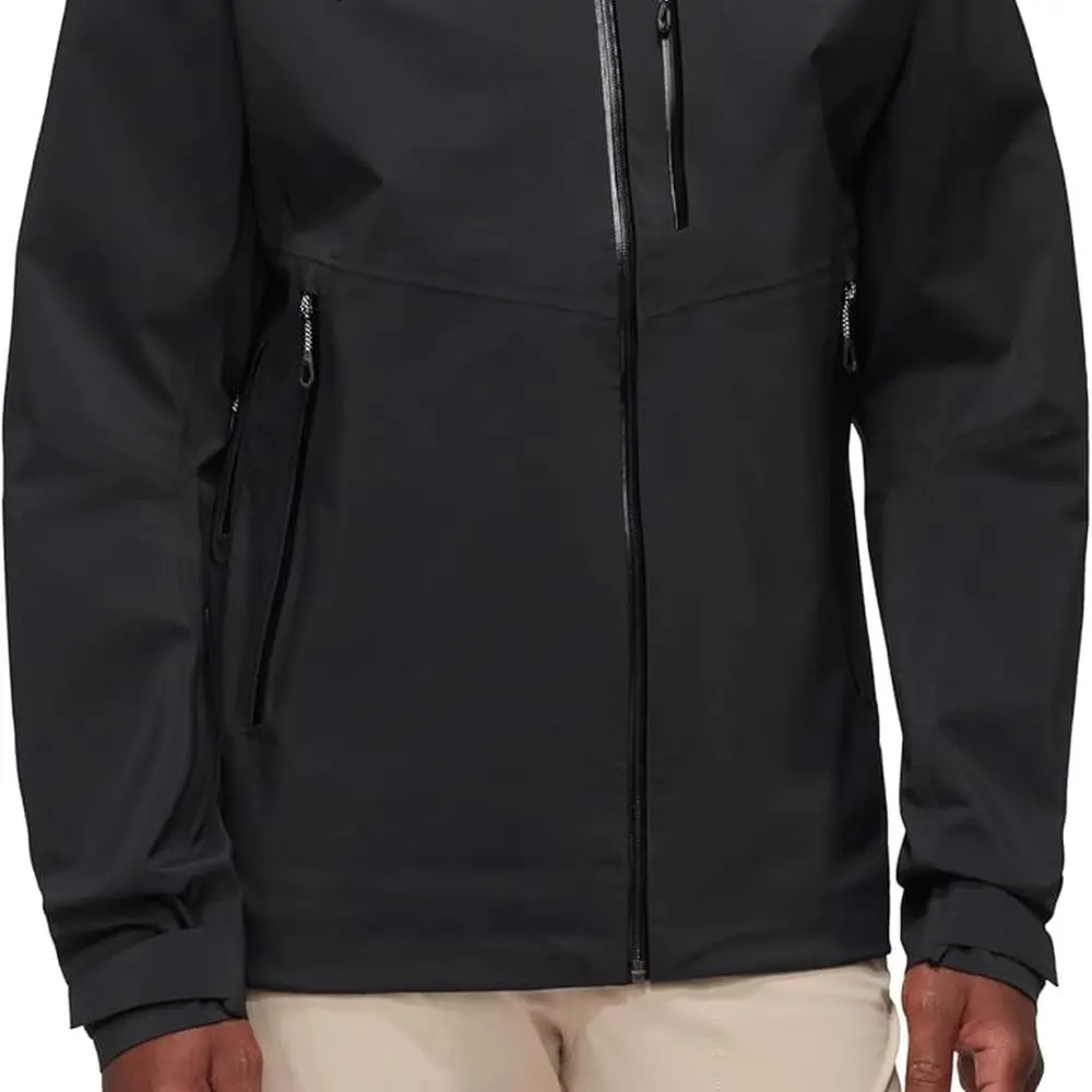Chaqueta con capucha Mammut Alto Guide HS para hombre, negra, grande, 1010-29561-0001-115