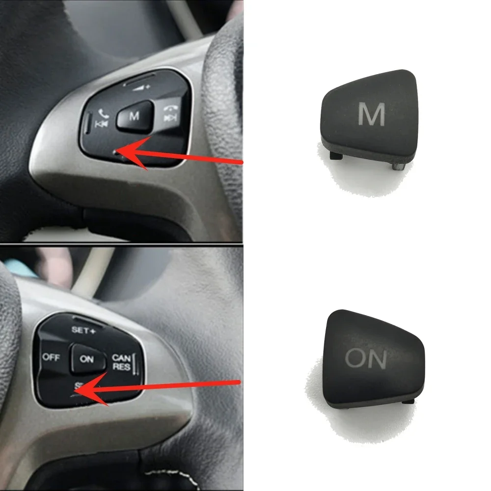 For Ford Fiesta MK7 MK8 ST Ecosport 2013 Car Audio Volume Steering Wheel Button Cruise Control Switch M ON Button