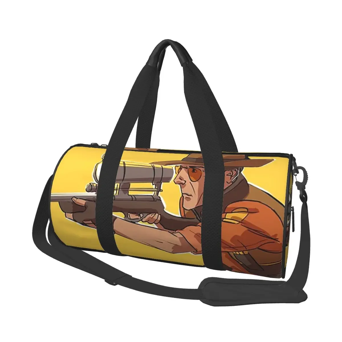 

Professional Team Fortress Large Duffle Gym Bag Multi-Functional Duffle Travel Bags Handbags Fitness bag